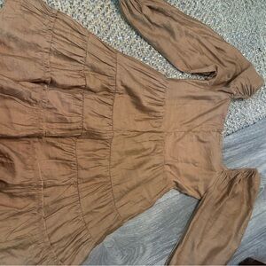 Altar'd State Earthy Brown Dress